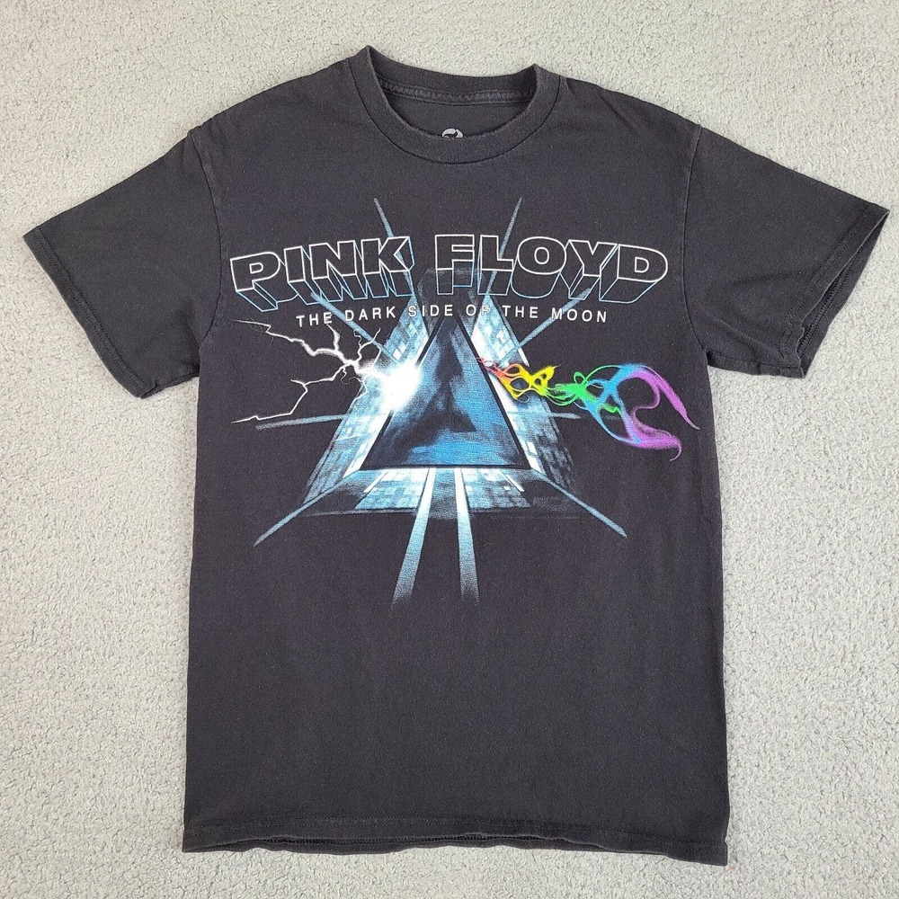 Pink Floyd T-Shirt Womens‎ Small Dark Side Of The Moon Liquid Blue Music Rock